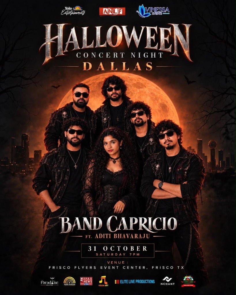Halloween Concert Night Dallas — Band Capricio, October 31, 2026
